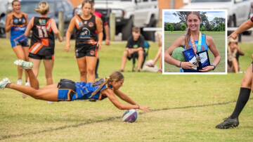 Shoal Bay's Alice Mitchell has been named Port Stephens sportsperson of the year. Pictures supplied
