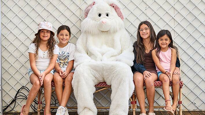 Hop along to Shoal Bay Country Club on Easter Sunday for their massive annual Easter Egg Hunt. Picture supplied
