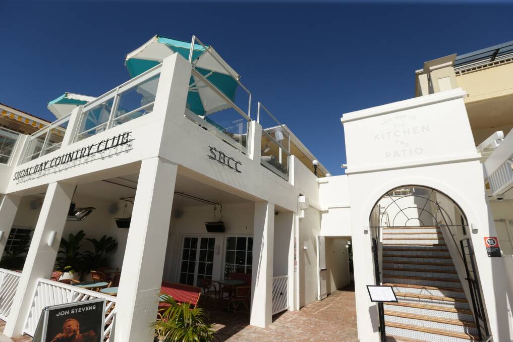 UNIQUE: The old Country Club Hotel on Shoal Bay Road has been restored to its former 1950s glory.