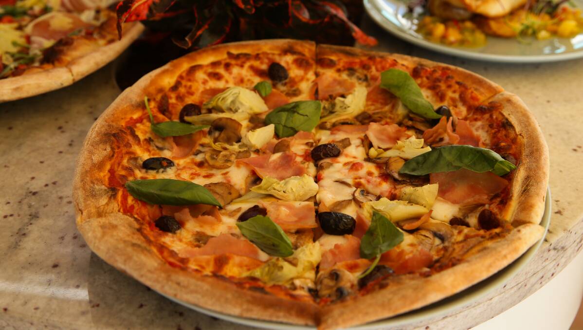 ALL DAY: Try one of the Italian-inspired, wood-fired pizzas on offer.