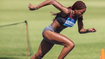 Fingal Bay's Shari Hurdman will be contesting the 400m at the Australian Athletics Championships in Adelaide in April. Picture by Fred Etter