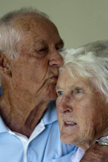 LOVE: Len and Elaine Jarrett have celebrated 60 years of marriage. Picture: supplied