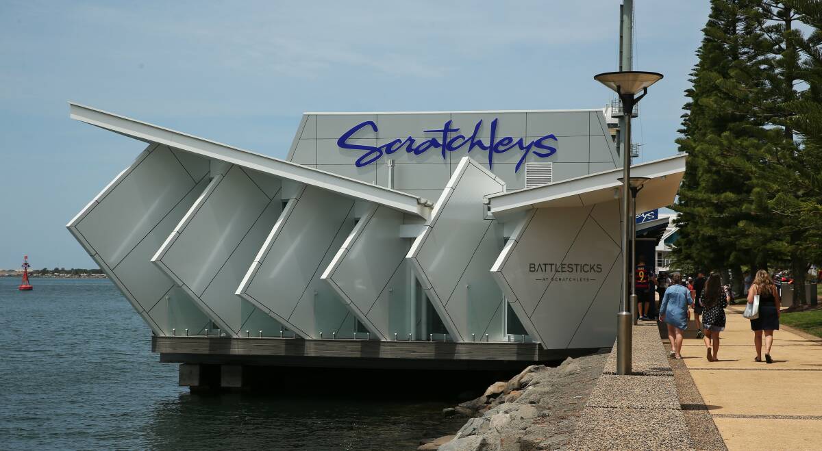 FORWARD THINKING: Neil Slater, owner of Scratchleys on the Wharf, is proud of his latest venture, Battlesticks Bar & Tapas. Picture: Simone De Peak
