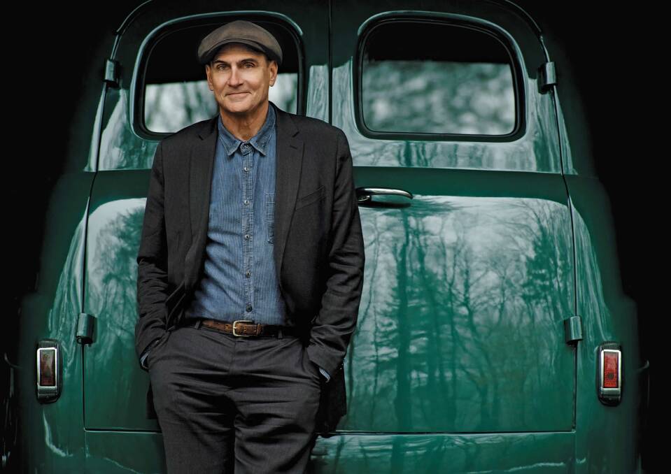ON SONG: American singer Songwriter James Taylor is playing at Hope Estate on February 12. 