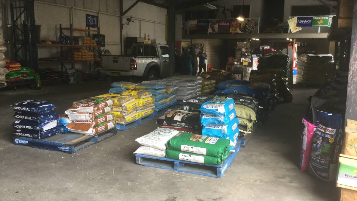WIDE PALLET: The Pet Shed offers a wide range of traditional animal feeds, with options for delivery available for customers.