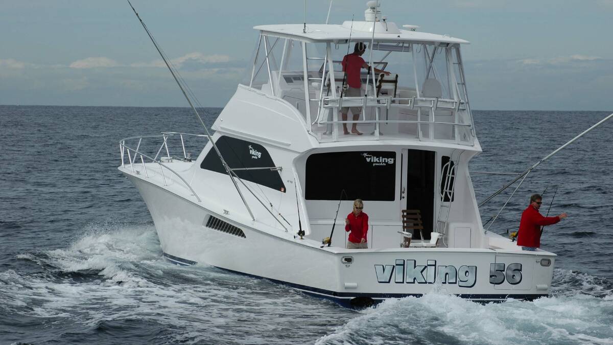 BIG RIGS: A number of the US designed Viking gamefishing boats from Port Hacking Game Fishing Club are heading up for this year's Interclub.