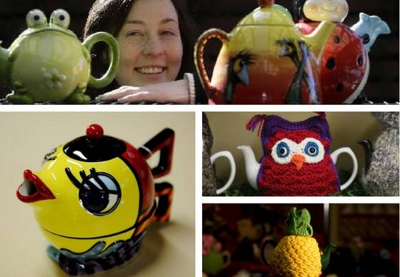 The Weird and Wonderful Novelty Tea Pot exhibition 