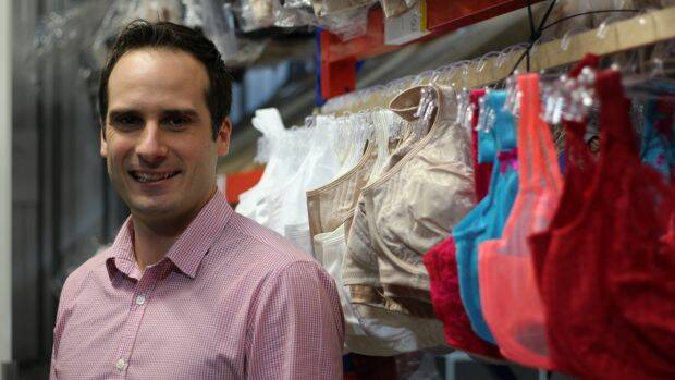 Wes Bundy is the owner of online bra retailer Curvy. Photo: Supplied
