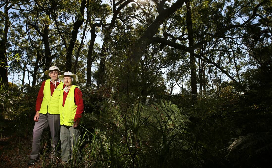 Concerned: Mambo Wanda Landcare Committee members Walter and Margaret Lamond. Picture: Marina Neil