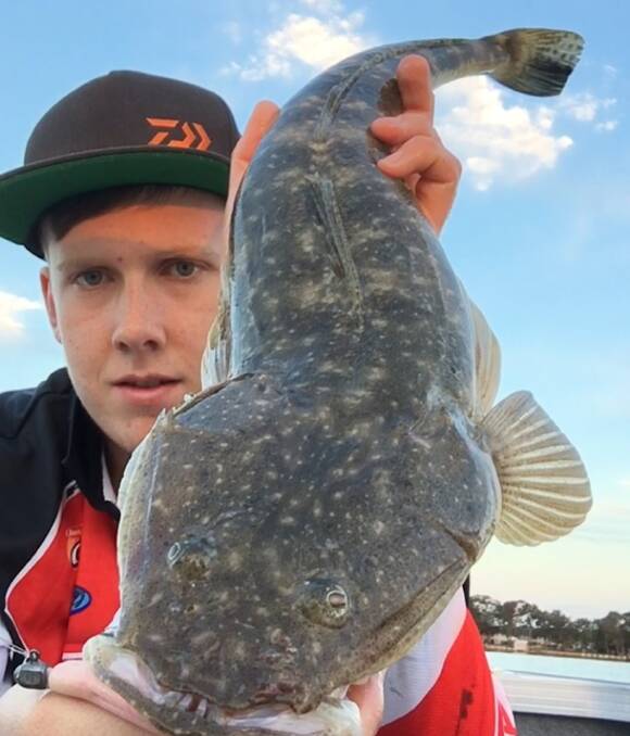 HOOK, LINE AND SINKER: Jack Hammond could catch a fish in a pot hole.