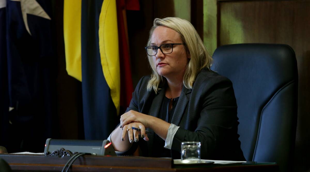 IDENTITY: Newcastle lord mayor, Cr Nuatali Nelmes, found support from her councillors to protect the 'Newcastle' name under a merger but shunned Port Stephens.