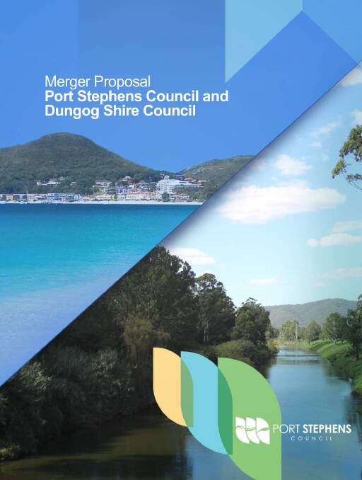 WEDLOCK: A Port Stephens report makes it appear Dungog is the perfect merger partner.