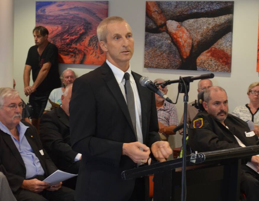 NO SAVINGS: Port Stephens Council general manager Wayne Wallis told the inquiry there were no savings to be had from the proposed merger. Picture: Sam Norris
