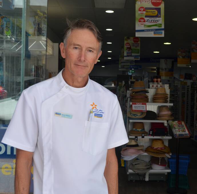 SENSITIVE TOPIC: Nelson Bay pharmacist Rory Milne said neither side of politics wanted to talk about the elephant in the room, penalty rates. Picture: Sam Norris
