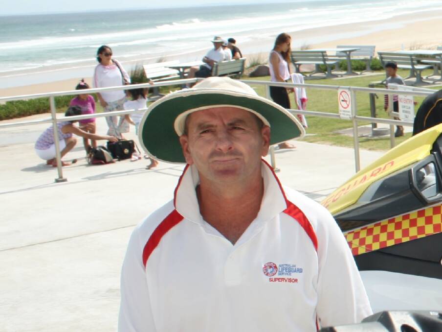 READY: Port Stephens lifeguard supervisor Phil Rock said the provision of new facilities was always welcome.