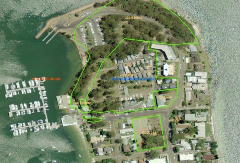 PROTECTED: A 5.9 hectare parcel on the bluff at Soldiers Point has been declared an Aboriginal Place and is legally protected. This does not change its ownership status.