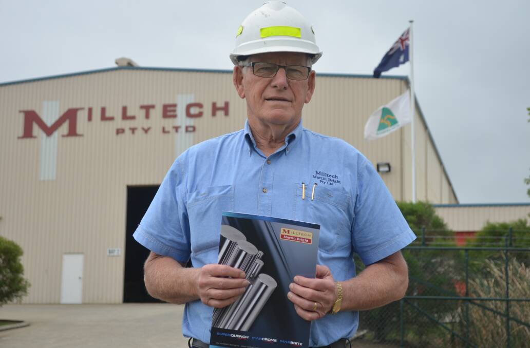 PROUDLY AUSTRALIAN: Milltech Martin Bright managing director Fred Reis believes a strong, domestic manufacturing sector, can compete worldwide. Picture: Sam Norris