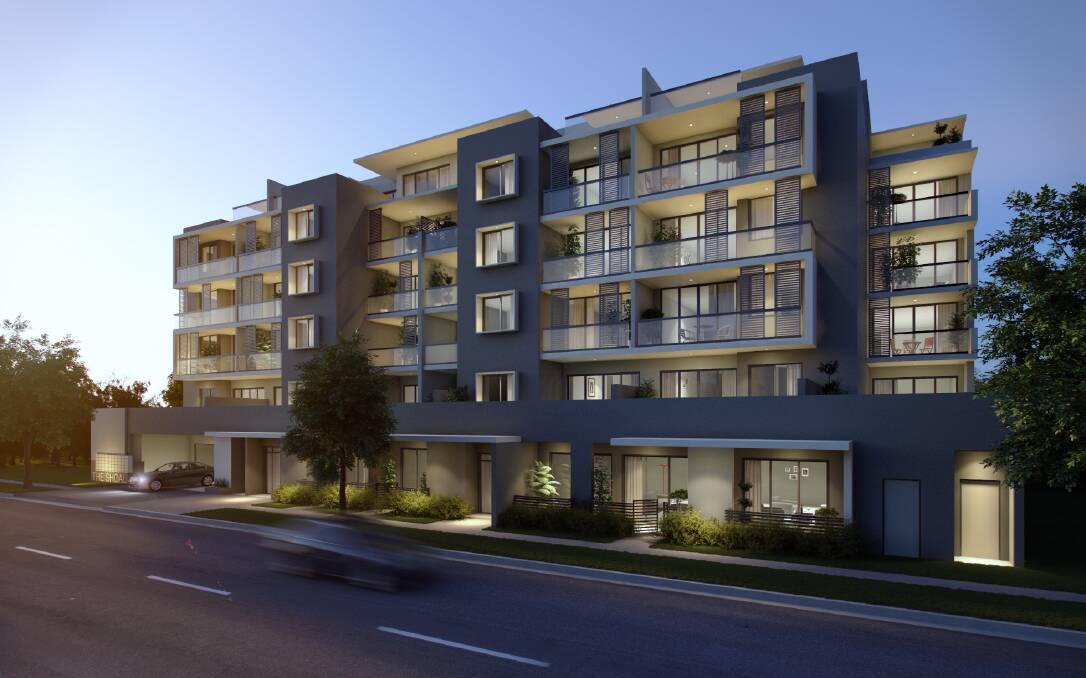ARTIST'S IMPRESSION: What The Shoal Apartments are expected to look like once complete.
