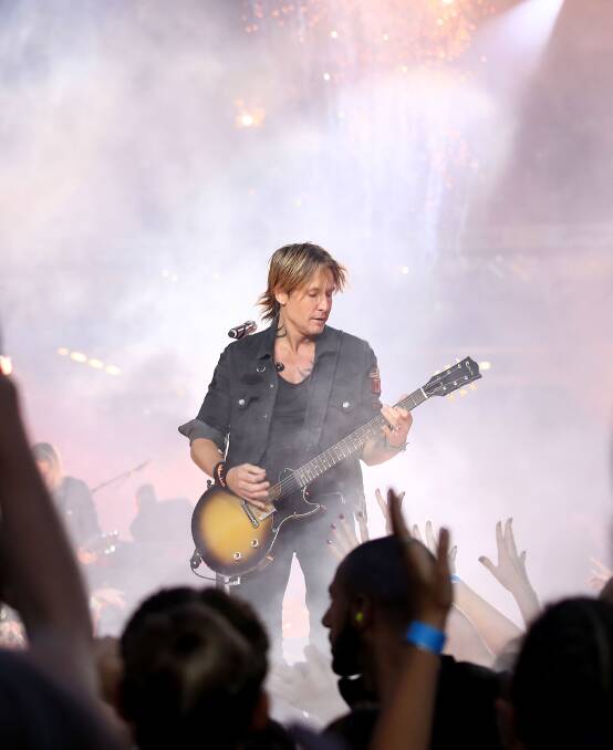 A-LINER: Keith Urban performs the NRL grand final. Festival organisers want a big name. "If we can get Keith Urban, we'll go after him".Picture: Mark Kolbe - Getty Images