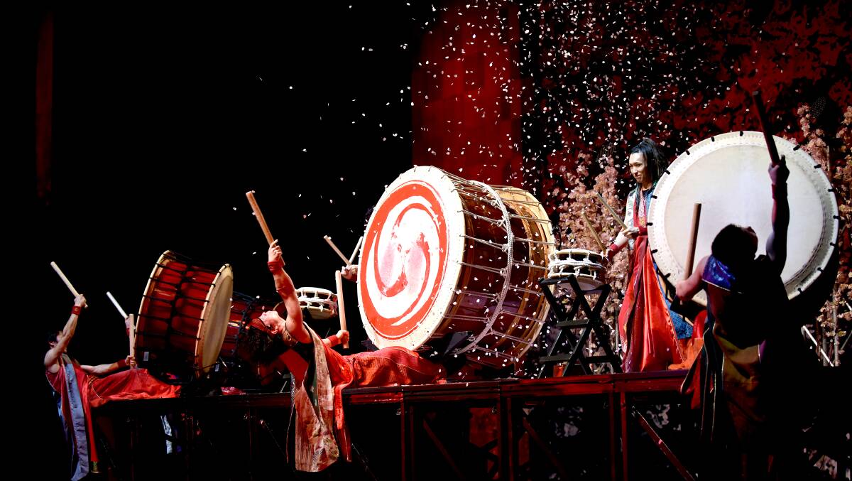 YAMATO: The Drummers of Japan are at the Civic Theatre on Friday. 