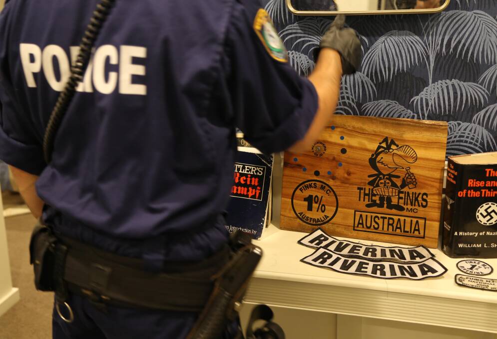 Images from the raids. Pictures: NSW Police