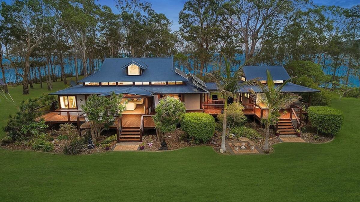An island off Port Stephens is set for auction on November 5