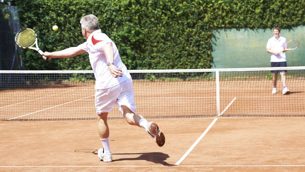 Game set and match: Tennis is a little more demanding but is a great way to spend time with friends and is perfect for those who enjoy a little competition.