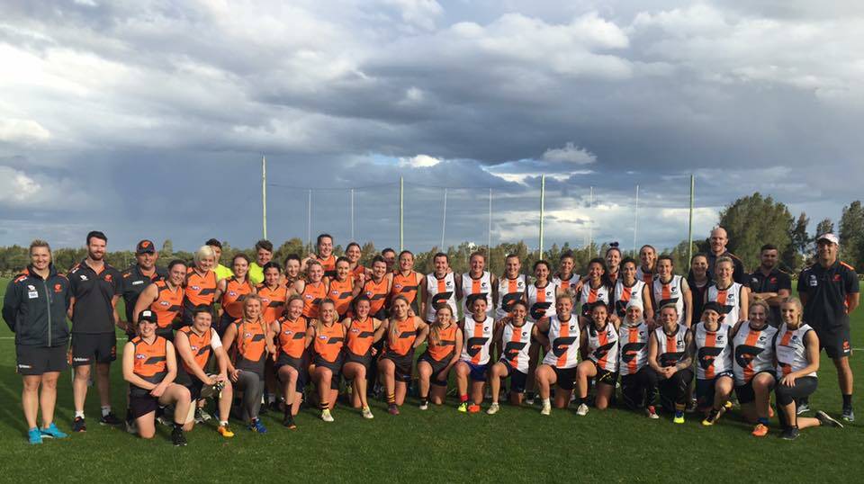 Lisa Steane capped an extraordinary 2016 season off by being invited to test with GWS Giants on Sunday.