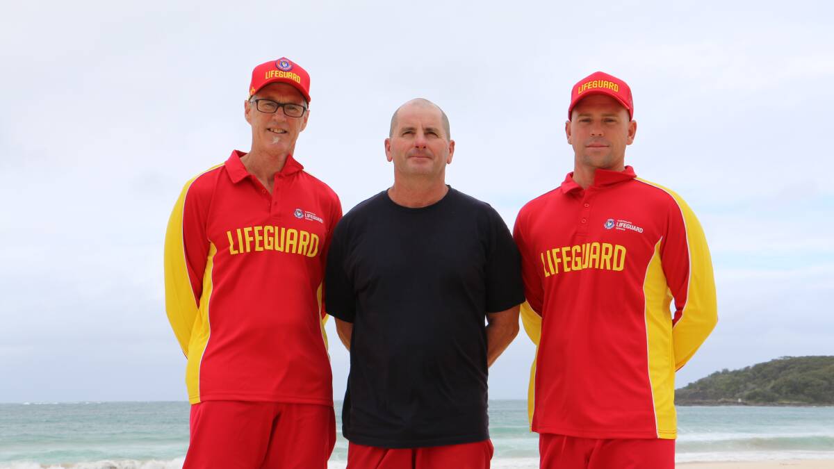 Lifeguards patrolling beaches