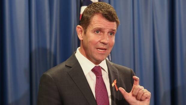 HAPPENING: Council mergers announced by NSW Premier Mike Baird. Picture: Peter Rae