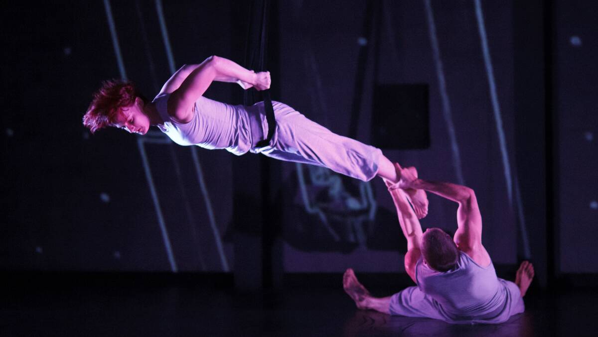 STUNNING: Encoded, an exploration of dance using technology, will be performed at Newcastle Civic Theatre just once in August. Picture: Supplied