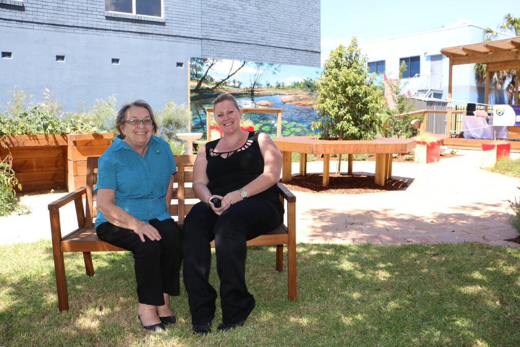 The Port Stephens Sensory Garden officially opened on Friday. Pictures: Ellie-Marie Watts