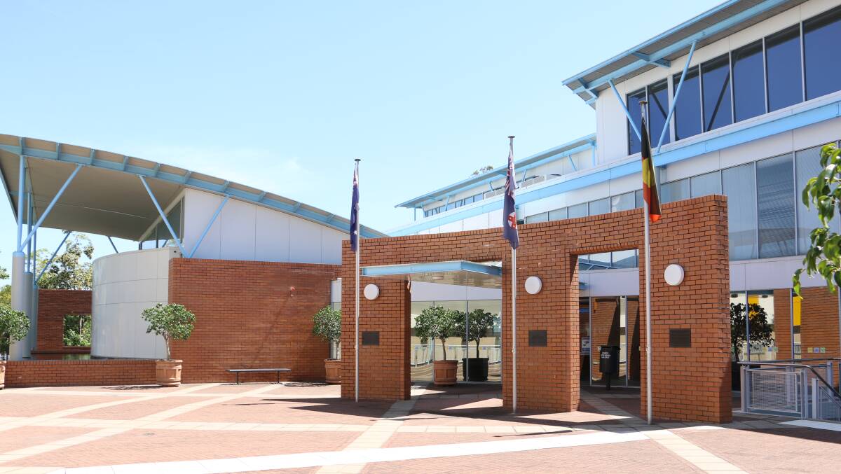 END OF AN ERA?: Port Stephens Council's administration building in Raymond Terrace.