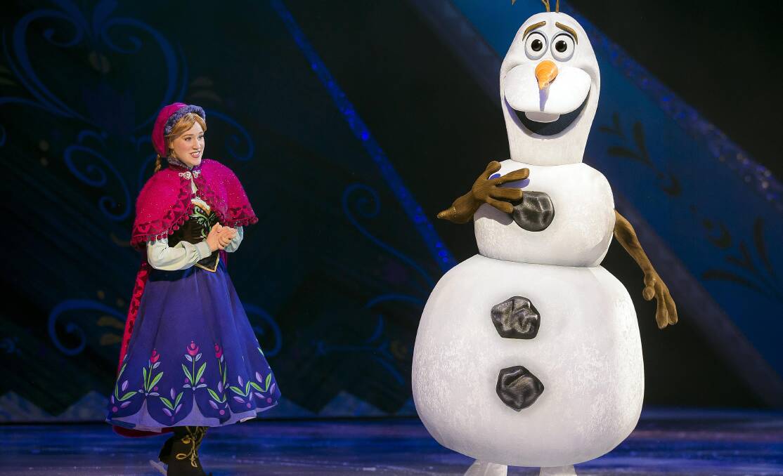 SKATE: Heading to Newcastle Entertainment Centre in July is Disney On Ice’s Magical Ice Festival featuring Anna and Olaf from the hit children's movie Frozen.