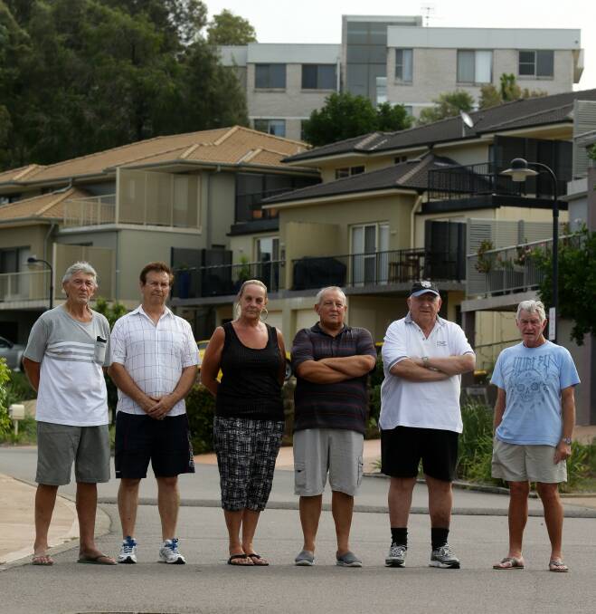 Angry: Lagoons Estate residents say Port Stephens Council has left them with serious drainage problems because of a failure to deal with issues from decades ago.