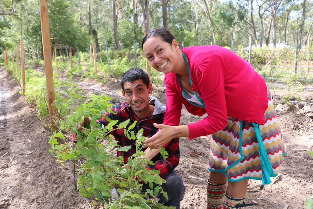 Siblings Daniel Marquez and Nicole O'Neill, who are behind Tomatoes in Abundance, are opening a store in Medowie, called the Natural food Collective. Pictures: Ellie-Marie Watts
