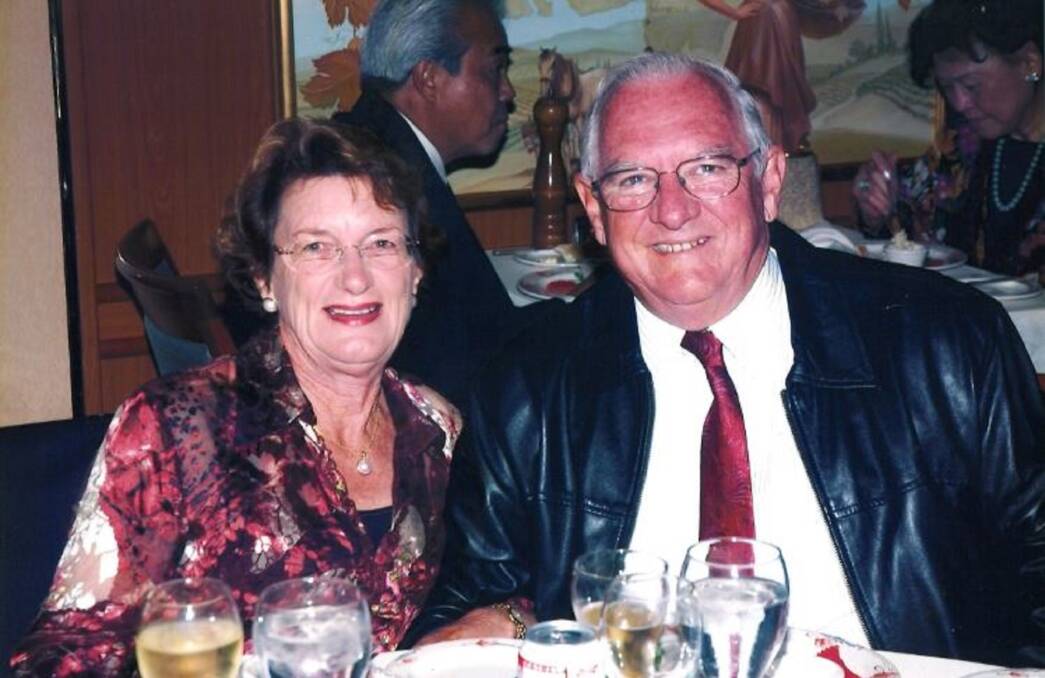 FAMILY AFFAIR: Sid Fogg's eldest son, Terry Fogg, and  wife Kay moved to Nelson Bay in 1963 and ran the company before their children Chris and Alison took over management.