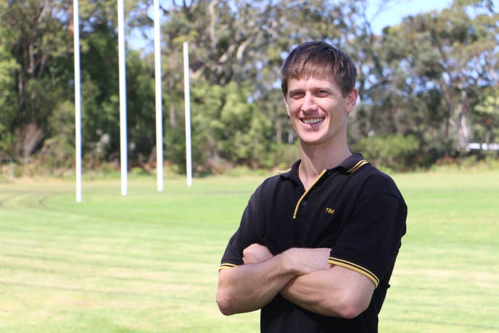 Tim Hayes, pictured at Tomaree Sports Complex, will represent Newcastle Ultimate Frisbee Club in the 2017 Australian Mixed Ultimate Championship at Nelson Bay. Picture: Ellie-Marie Watts