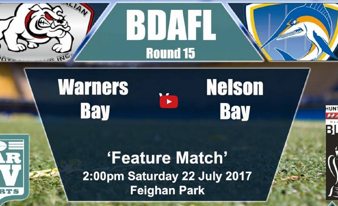 Black Diamond AFL broadcast: Nelson Bay v Warners Bay