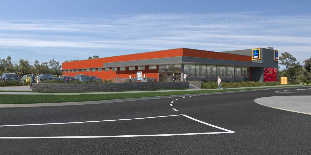 APPROVED: ALDI Australia's plans for a standalone Salamander Bay store off Bagnall Beach Road.