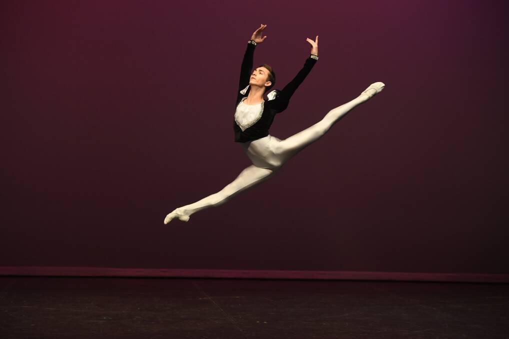 PASSIONATE: Isaac Shaw, 16, from Nelson Bay, will move to the UK in September to attend the English National Ballet School. First he will perform in the 2017 Sydney Eisteddfod Ballet Scholarship.