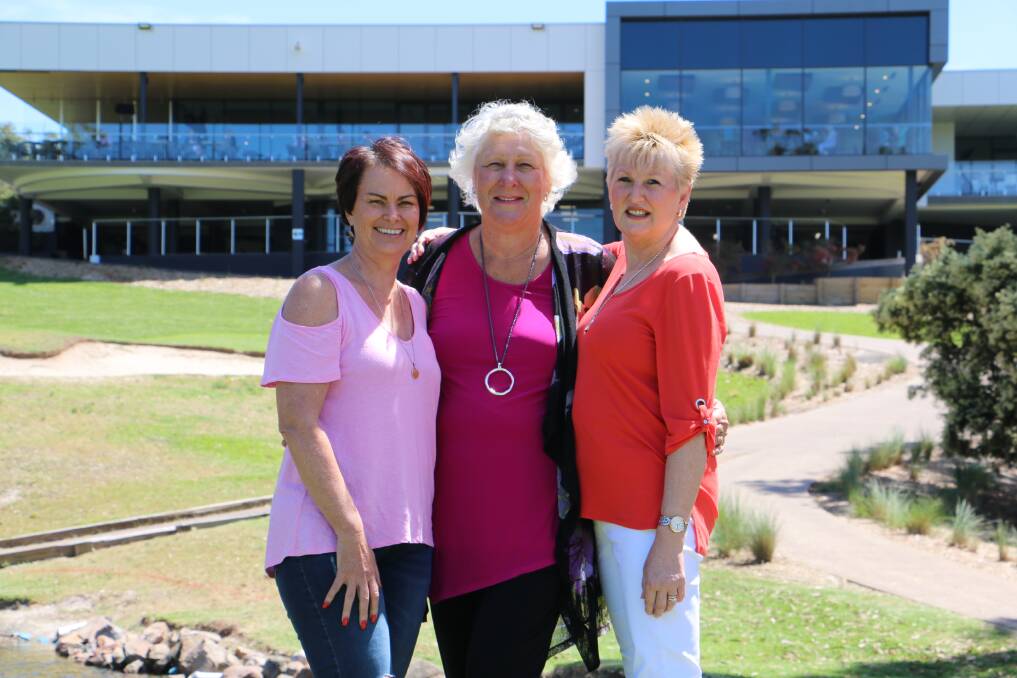 CAN YOU HELP?: Port Stephens Women’s Cancer Support Group committee members Kylie Baker, Susan Sams and Cathy Turner.