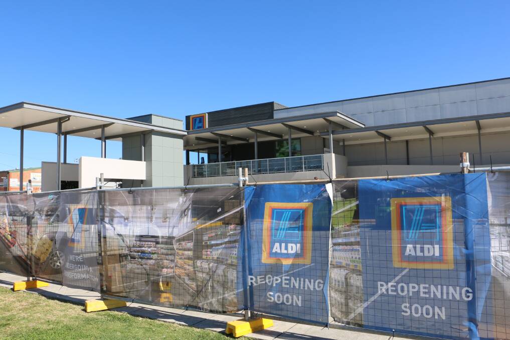 SHOP SHUT: Raymond Terrace ALDI will be closed until Wednesday, September 13 while the store undergoes a refurbishment. Picture: Ellie-Marie Watts