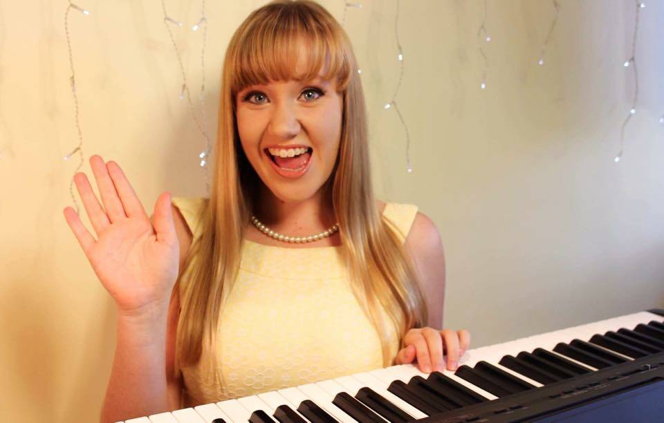 Cassidy-Rae Wilson, from Sydney, will be playing her keyboard and singing in the Port Stephens Toyota Showcase Marquee on Sunday morning.