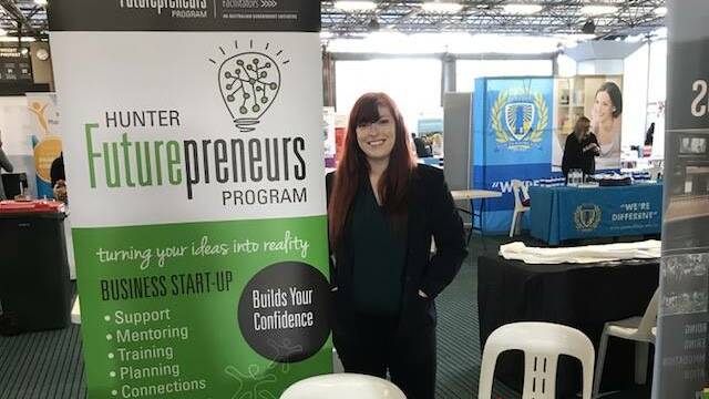 COMMUNITY EVENT: Sarah Kenyon from Hunter Futurepreneurs. Picture: Facebook