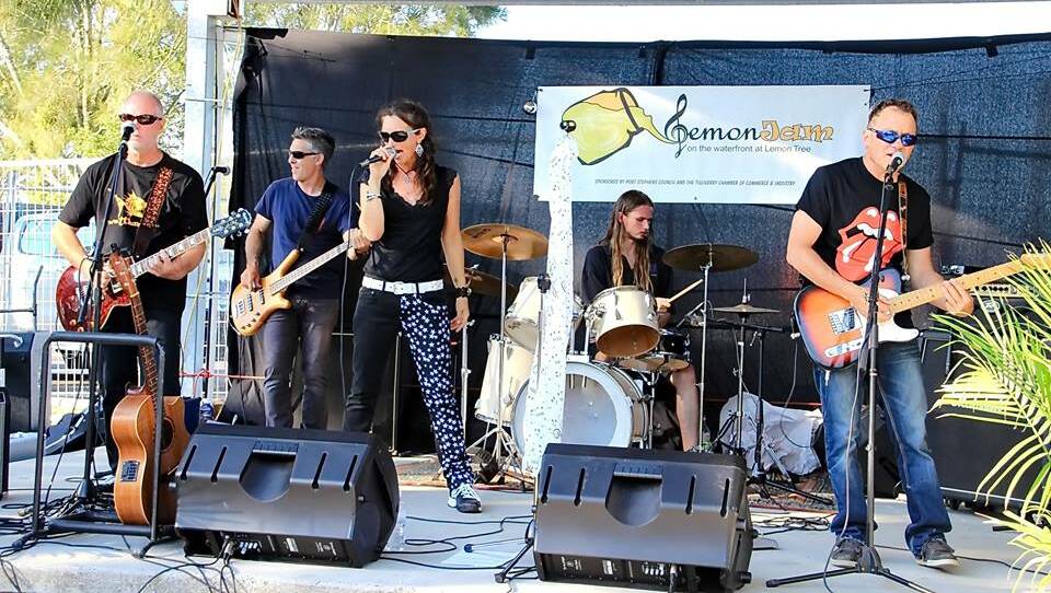 Gasolene, a five piece rock band from Port Stephens, will perform at the next Lemon Jam on Sunday, September 24.

