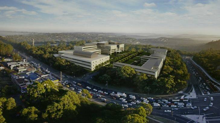 Another artist impression of Manly's proposed Northern Beaches Hospital. Photo: Supplied