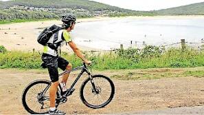 WIDE APPEAL: Port Stephens Mountain Bike Adventures owner Mick Shaw.