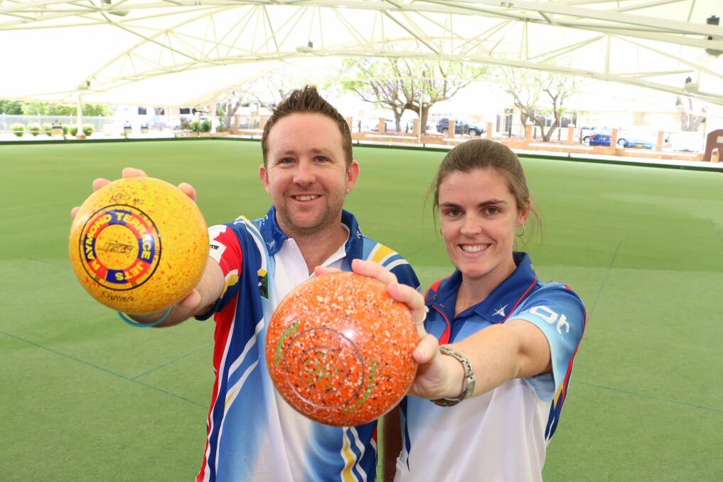 HISTORY MAKERS: Winning pair Lennon Scott and Kelly Richards. Picture: Stephen Wark