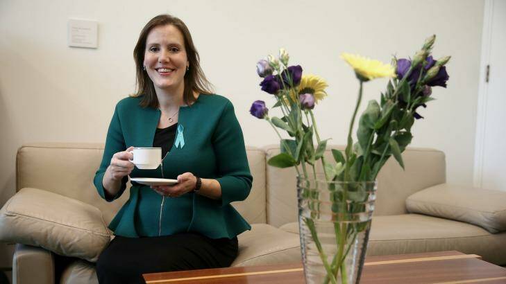 'I believe one of the best things we can do at this point is to have targets' ... Liberal MP Kelly O'Dwyer said her party needs to set measurable goals to increase its female representation.  Photo: Alex Ellinghausen / Fairfax